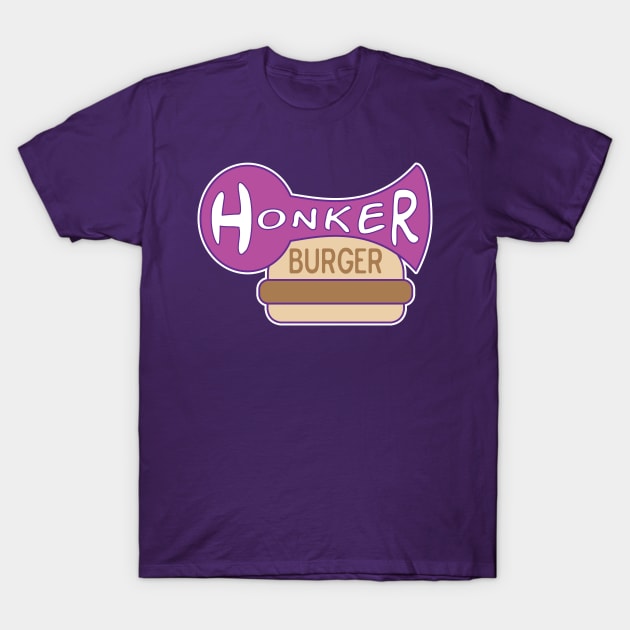 Honker Burger T-Shirt by old_school_designs